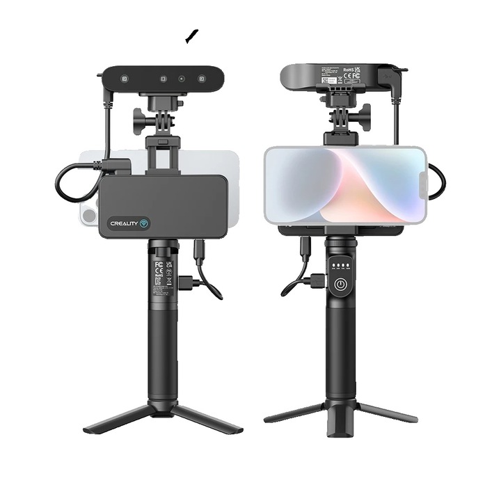 Scanner 3D, WiFi 6, 0.1mm precizie, 150x2000mm, 105g