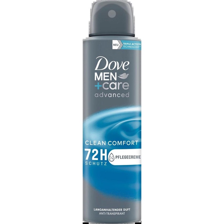 Deodorant Dove Men+Care Advanced Clean Comfort spray anti-transpirant 150 ml