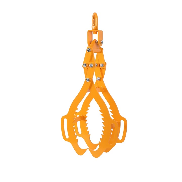 Cleste pentru ridicare, metal, 1500 Kg capacitate, 71cm, portocaliu