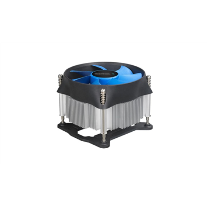 Cooler compact pentru procesor, DeepCool Theta 31 PWM, compatibil Intel, negru/albastru