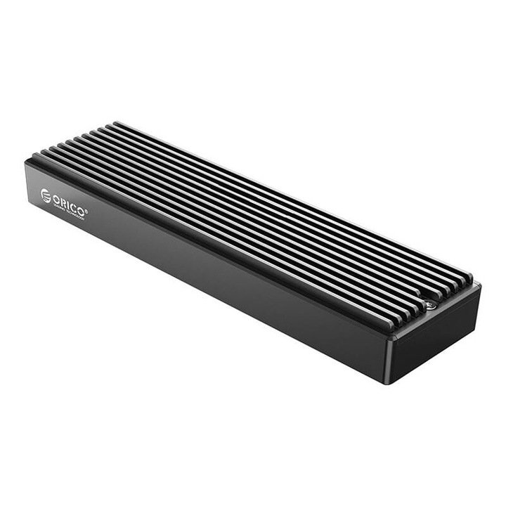 Orico NVME M.2 SSD калъф, 10Gbps, USB-A към USB-C + USB-C към USB-C, черен, 108x29.5x13.5mm
