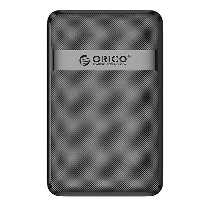 Кутия за HDD/SSD Orico 2577, 2.5", 5Gbps, USB-A към Micro-B, 6TB, черен