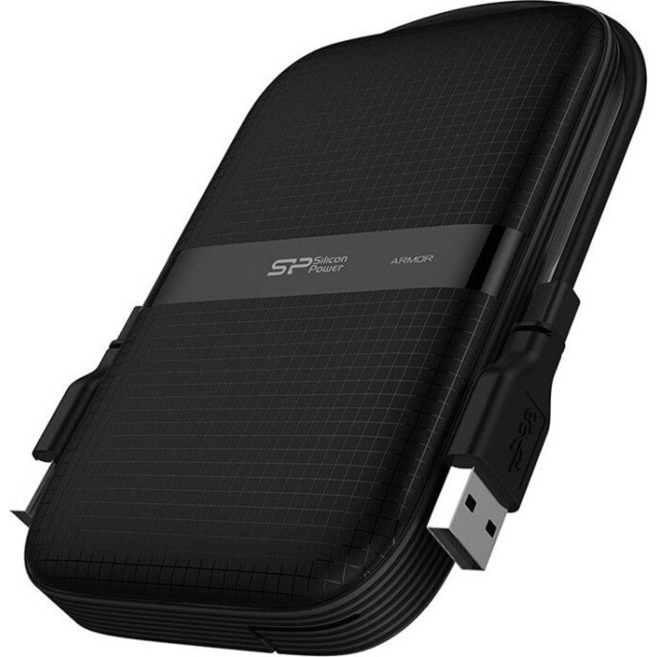 Silicon Power 2TB 2,5" USB3.2 Armor A60 Black, 180442, Winchester (külső)