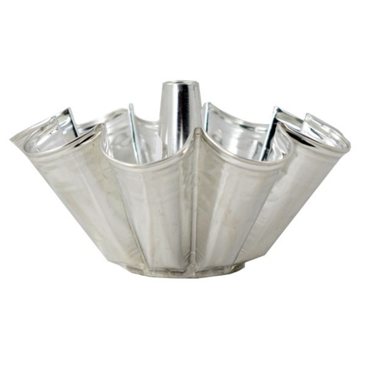 Forma prajituri, dommet, set 12 bucati, 260mm, argintiu