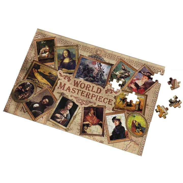 Пъзел 1500 части, longziming, изключителен модел, 86.4x56.4 см, подарък за деца и възрастни