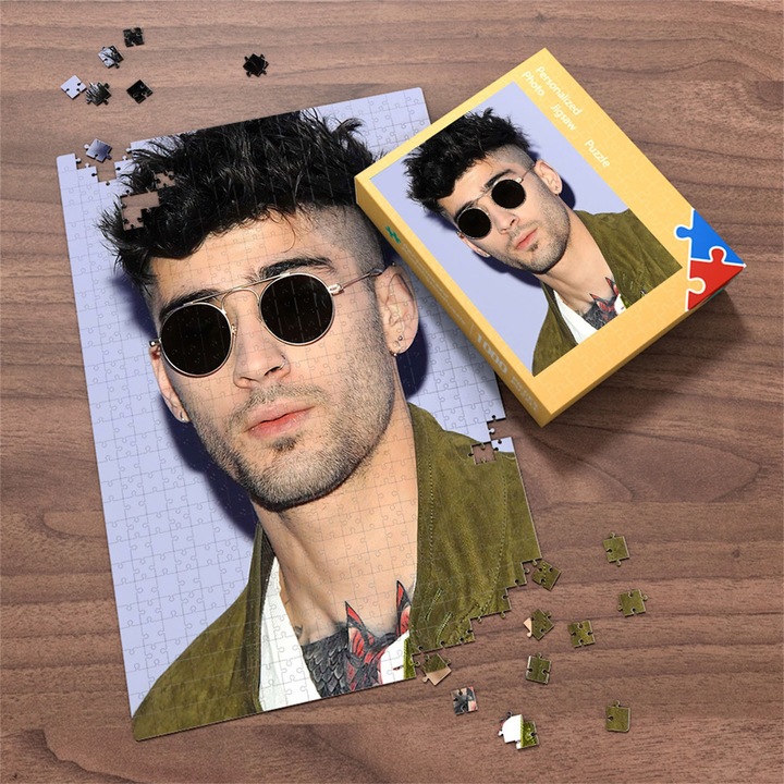 Пъзел 500 части, longziming, ярки цветове, 20.5x15 инча, образователен комплект за деца