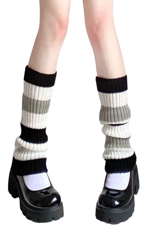 Дамски гети AMRINUGL, Акрил, Многоцветен, Един размер INTL