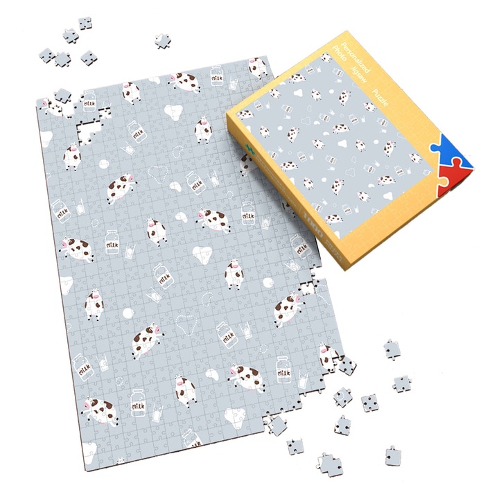 Пъзел, longziming, 1000 части, 750x500 мм, многоцветен, за деца