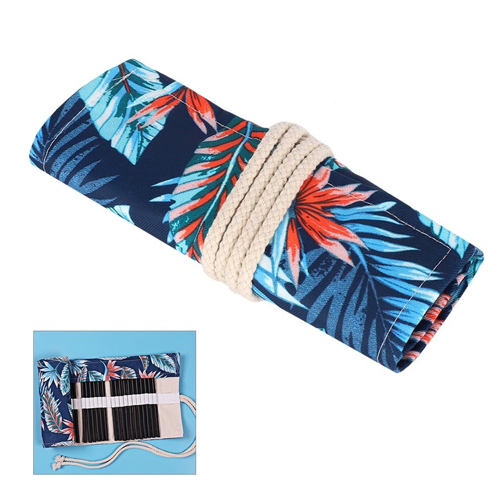 Toll Jormftte, nagy kapacitású, 36 férőhelyes, kompakt design, többszínű, 22x10cm