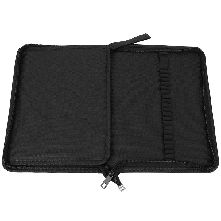 Jormftte 72 lyukú tolltartó, vászon, összecsukható, nagy kapacitású, kopásálló, művészeti célokra