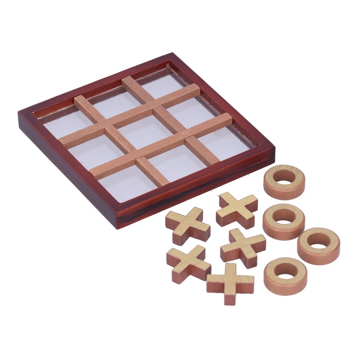 Jormftte társasjáték, oktató játék gyerekeknek, fenyőfából, környezetbarát festék, 30x30cm