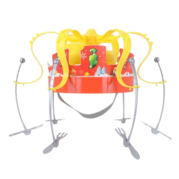 Családi interaktív játék, Jormftte, karácsonyi téma, forgó játék, környezetbarát anyag, gyermekeknek
