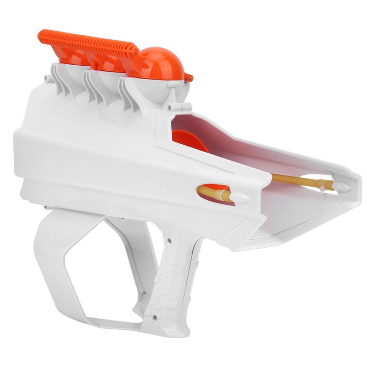 Jormftte hógolyó kilövő, interaktív gyermekjáték, fehér
