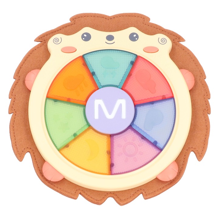 Jormftte gyermek dobfelszerelés, állat alakú, interaktív, 30x30cm