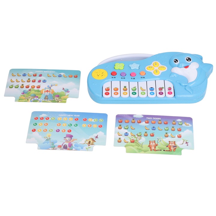 Elektronikus zongora gyerekeknek, Jormftte, többfunkciós, többszínű