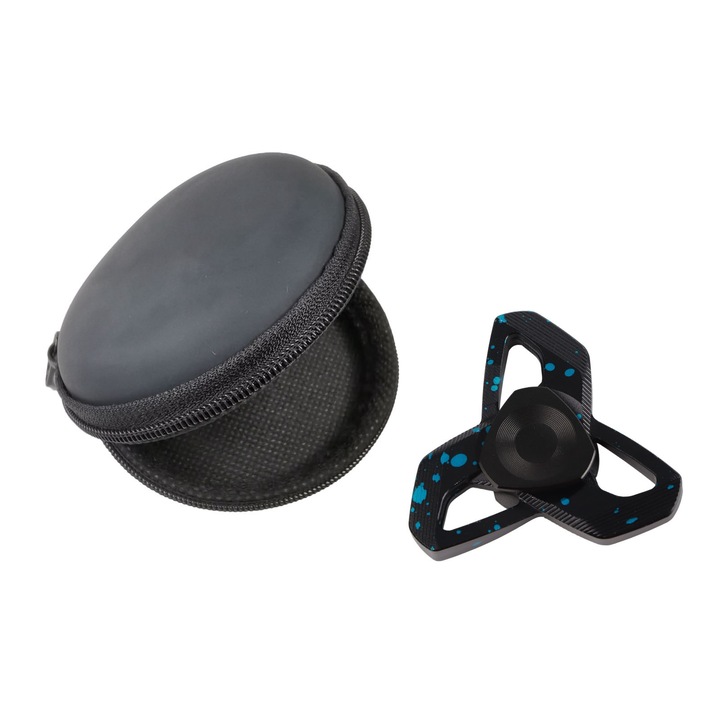 Érzékszervi fidget játék forgatással Alumíniumötvözet dekompressziós háromszög fidget játék ADD-hez Nyomásoldó