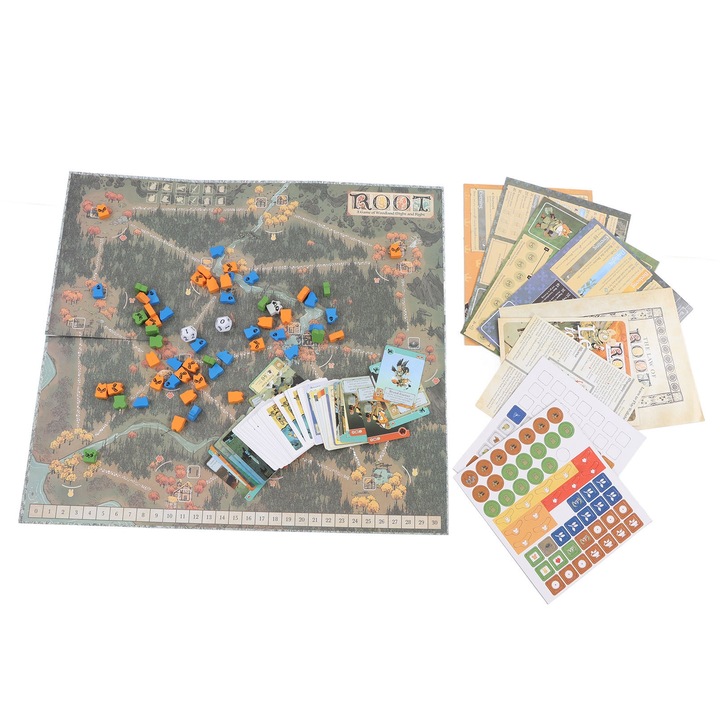 Jormftte társasjáték, kártyajáték készlet, 98 kártya, 56 játéktömb, többszínű