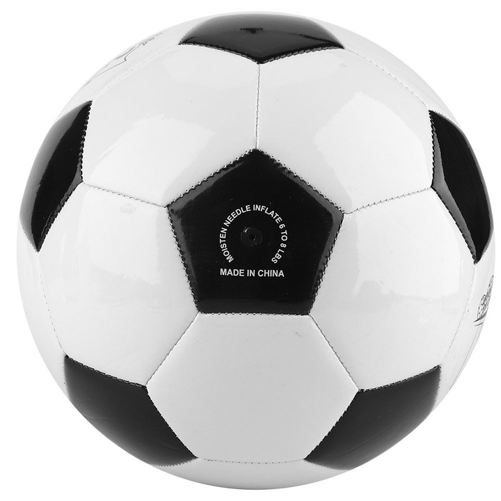 Gyermek futball labda, 3-as méret, PVC, tartós, kültéri