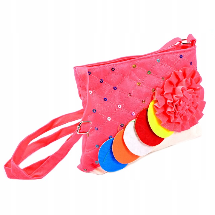 Midex lányka táska, többszínű, 21x16cm