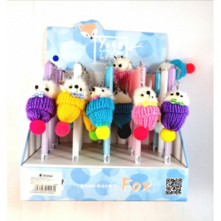 Set pixuri Adar, 20 bucati, cu suport, multicolor