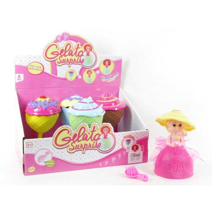 Gelato Surprise babakészlet 6 modell, 19cm