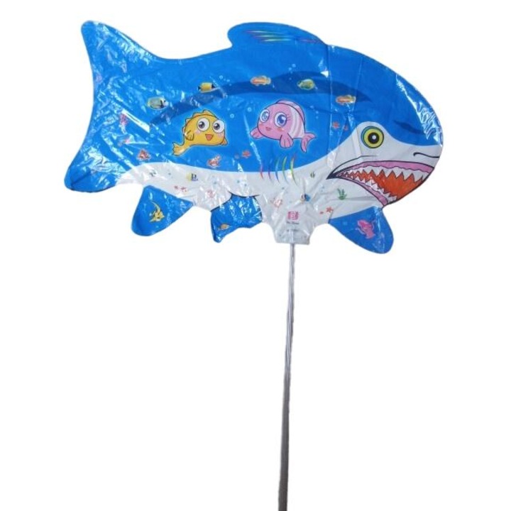 Fólia lufi készlet, 7 és 7, delfin, tarka