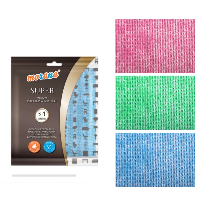 Burete Morana Super 3+1, IKA Polska, antibacterian, reutilizabil, 90C