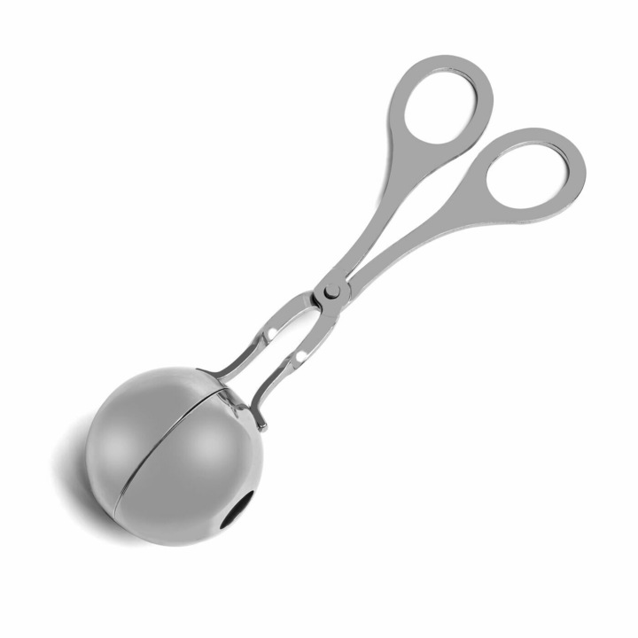 Tadar húsgombóc formázó kanál fogóval 17,5 cm, rozsdamentes acél, átmérő 5 cm, készlet