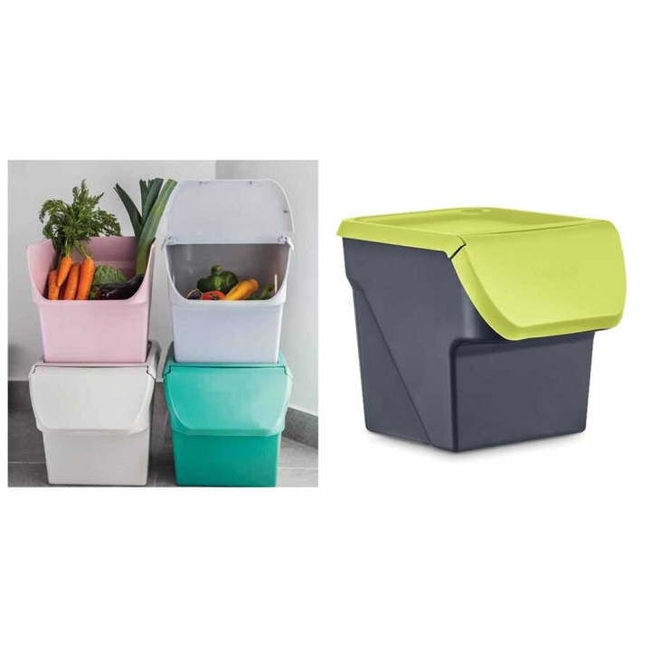 Cutie alimentară Jagiełło Vegbox, set, 32x26x27cm, pentru legume și fructe