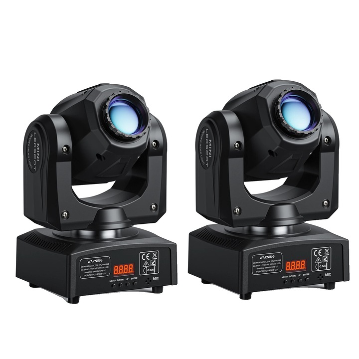 Proiector mobil, set 2 bucati, 30 W, priza EU