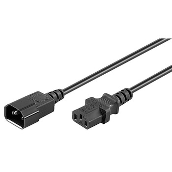 Cablu alimentare prelungitor 3.0m IEC 320 C13/IEC 320 C14 Goobay Cablu alimentare prelungitor 3.0m IEC 320 C13/IEC 320 C14 Goobay