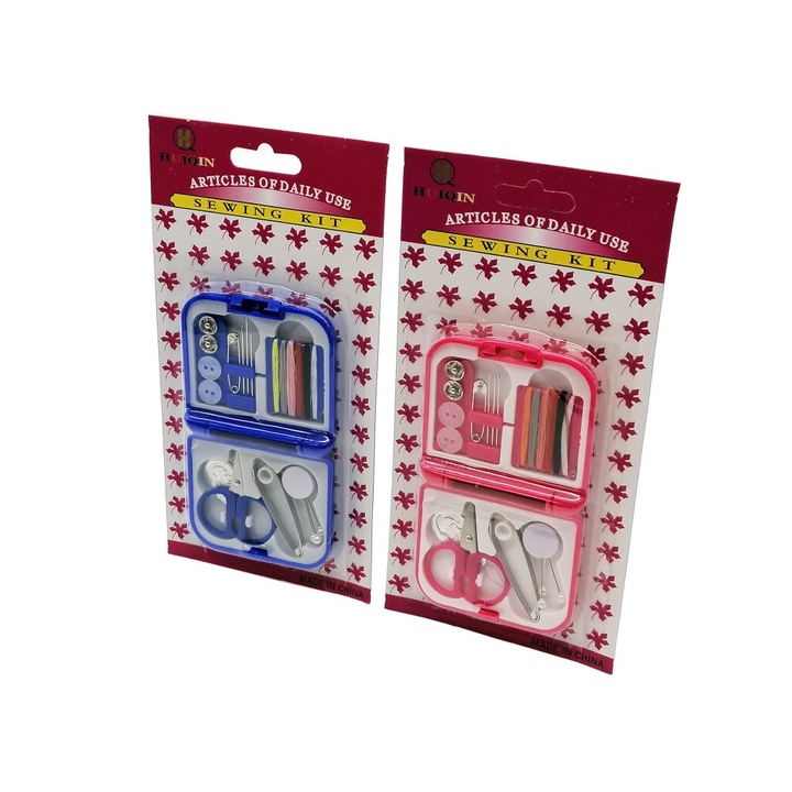 Set de cusut 20el, ONE DOLLAR, mix culori, 10,5x20,5cm