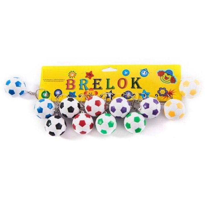 Brelocuri set 12 buc, Midex, pilka, buburuza