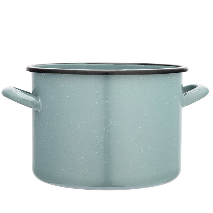 Oala ALTOMDESIGN 5,8L, 22x16cm, color salviu, model cu puncte