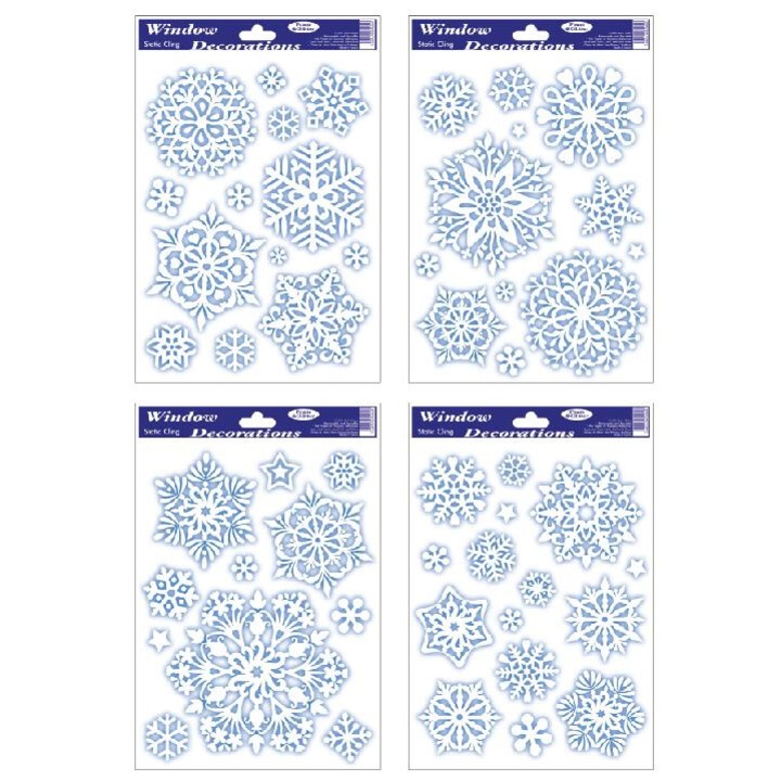 Set stickere decorative fereastra, Aliga, 20x30cm