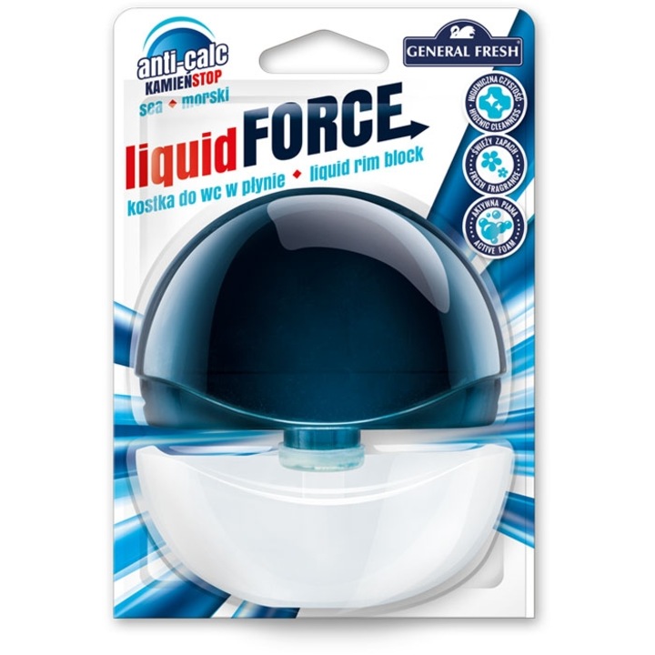 POL-HUN WC-légfrissítő, tengeri illat, többszínű