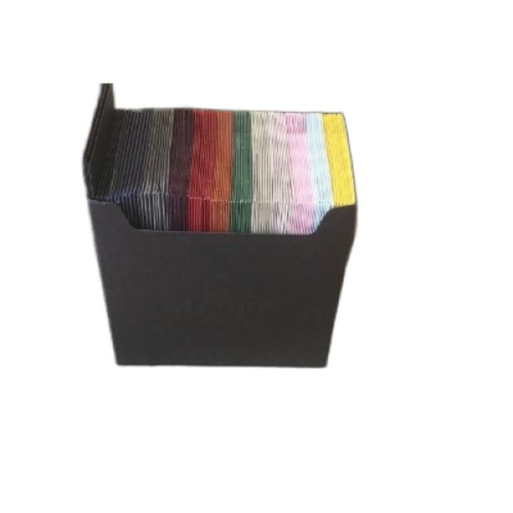 100 db boríték készlet, Panoráma, 9,5x6,4 cm többszínű