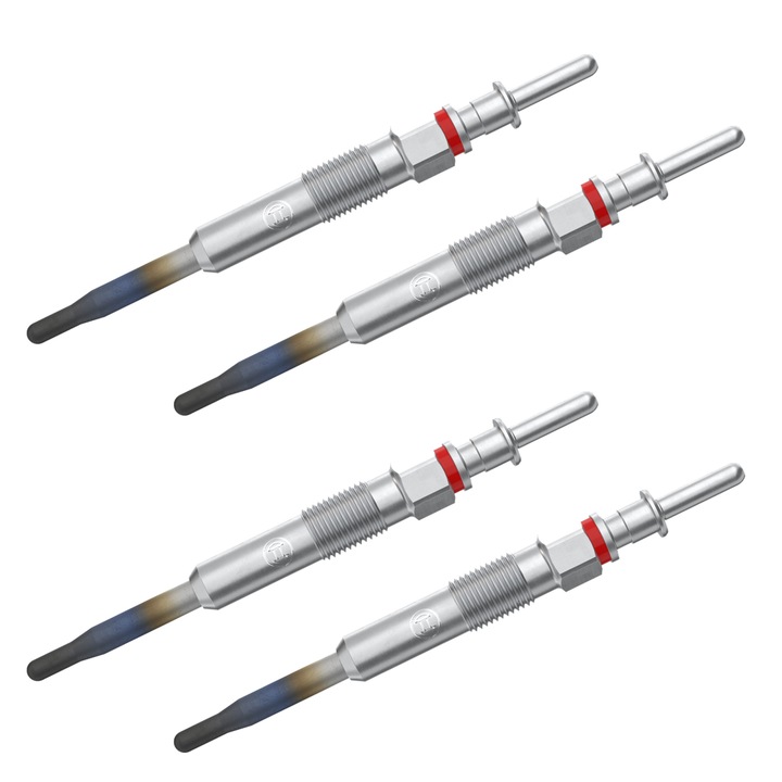 Комплект 4 подгревни свещи Bosch за BMW Серия 1, Серия 3 (E46, E90), Серия 5 (E60), Серия 6, Серия 7, X3, X5, X6