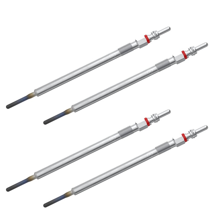 Комплект 4 подгревни свещи Bosch за Chrysler 300C, Jeep Grand Cherokee III, Mercedes-Benz A-Class, B-Class, C-Class, CLK, CLS, E-Class, G-Class, M-Class, R-Class, S -Class, Sprinter, Vito