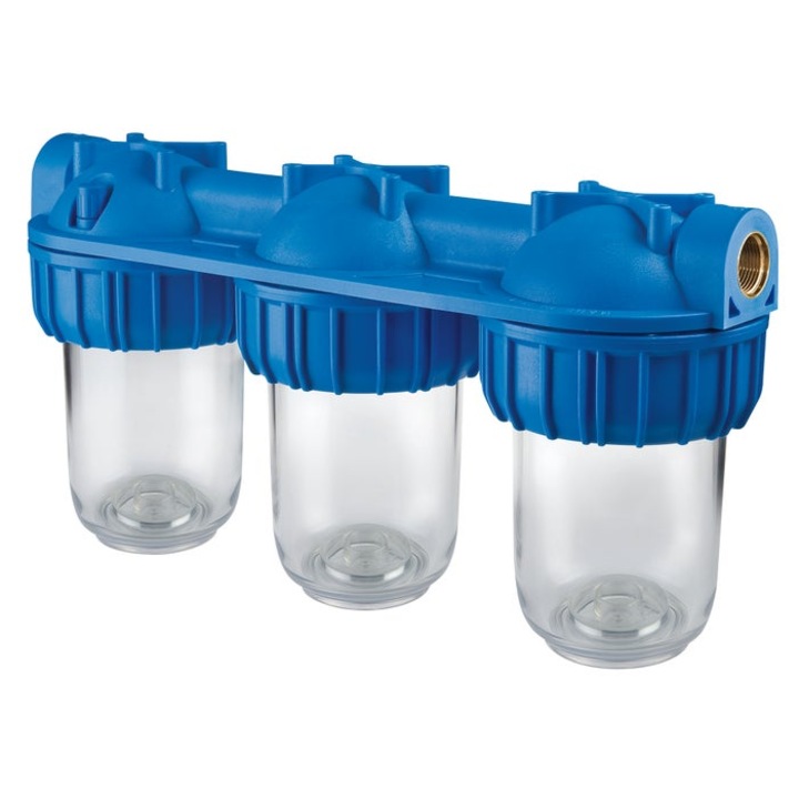 Filtru apa potabila, Atlas Filtri Medium Triplex Plus 3P AFO, 108T431, 5"