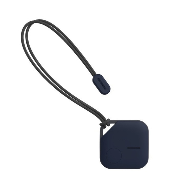 Устройство против загуба, Глобално покритие, Интелигентен търсач, Проследяване в реално време, GPS тракер, Съвместим с Find my Apple, Предупреждение, Известие за напускане на артикул, Намиране, Черен