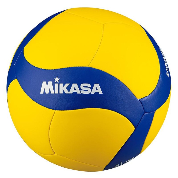 Minge volei Mikasa V360W-L, 5, galben/albastru, 230-250g, 65-67cm
