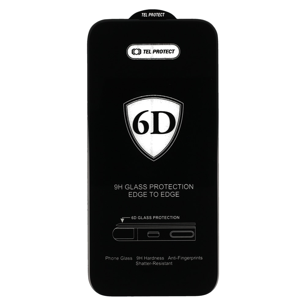 Folie de protectie pentru iPhone 16 Pro MAX Full Glue Tempered Glass BLACK