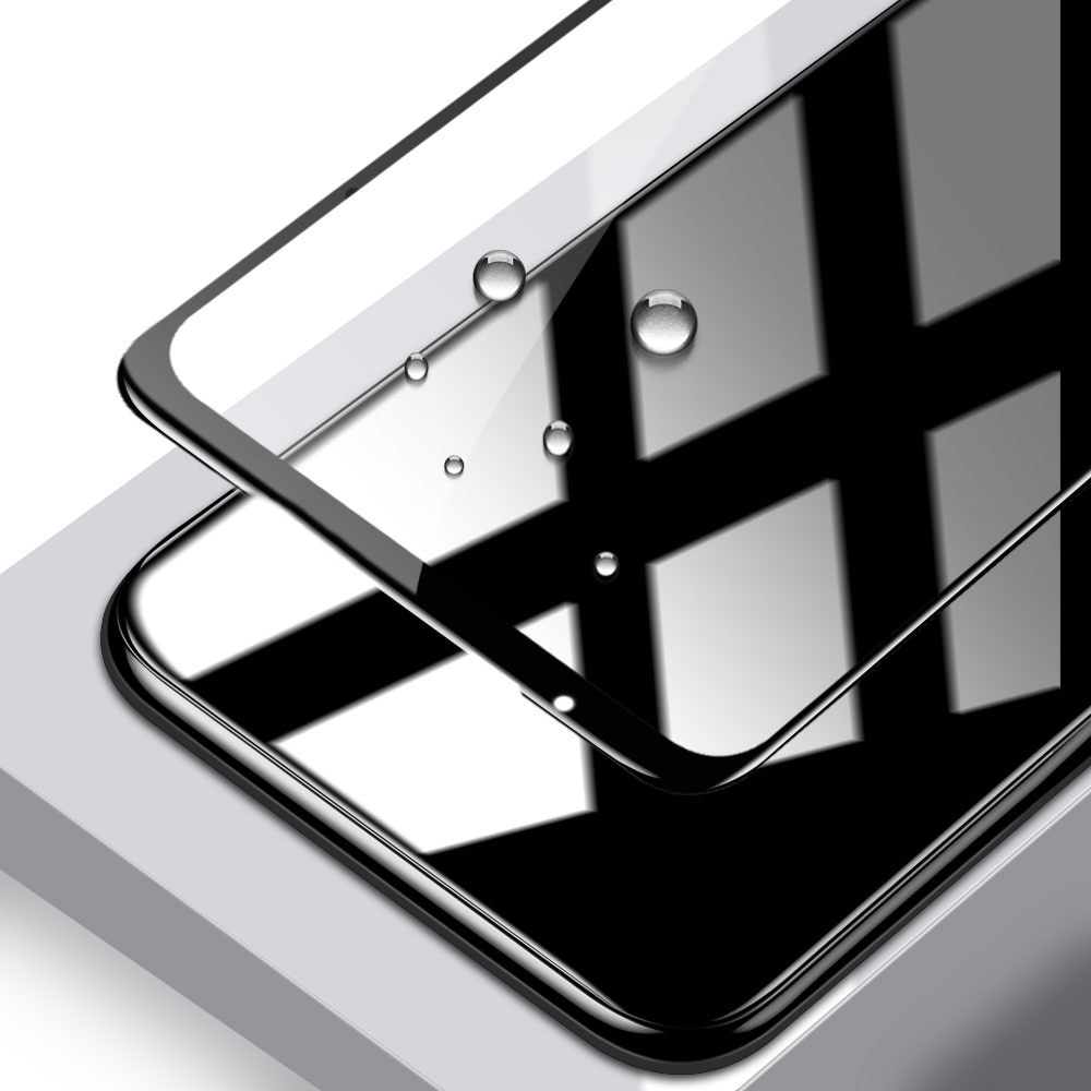 Folie de protectie pentru iPhone 16 Pro MAX Full Glue Tempered Glass BLACK