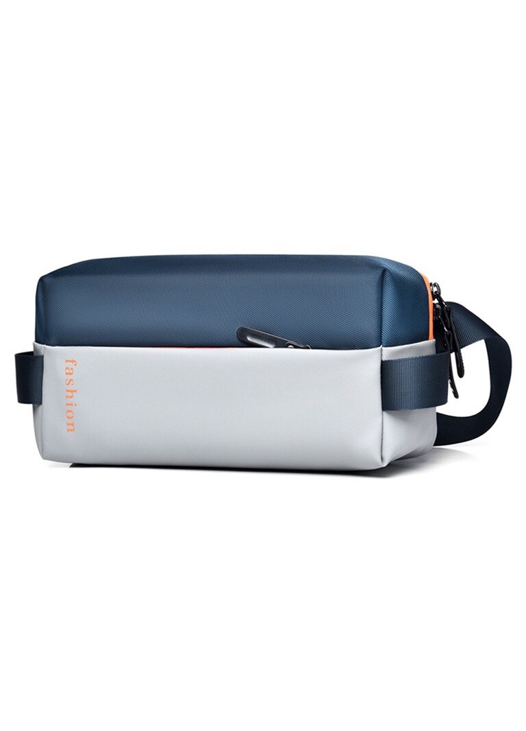 Crossbody bag, shoulder bag, waterproof, unisex, 31x15x7cm, blue