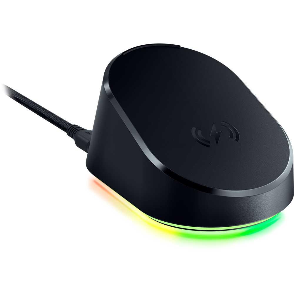 Razer Basilisk V3 Pro ＋ Razer dock Statie de incarcare Razer Mouse Dock Pro, iluminare RGB, USB Type