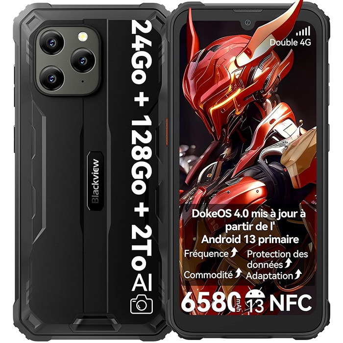 Telefon Mobil OUKITEL C57 PRO, 16GB RAM + 128GB ROM, Android 14