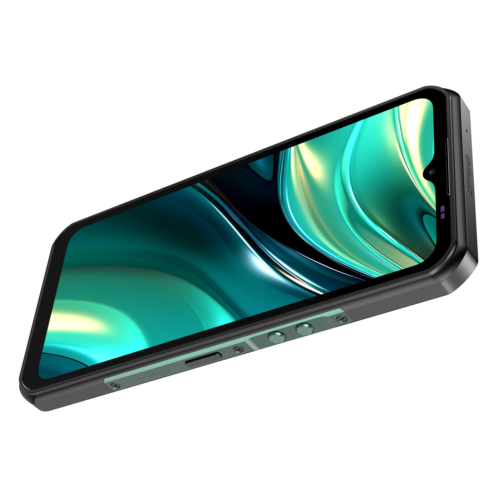 Telefon Mobil Oukitel WP39, Procesor Mediatek Dimensity 6100+ Octa-Core, IPS LCD Capacitive touchscreen 6.6", 6GB RAM, 256GB Flash, Camera Tripla 64 + 8 + 2 MP, 5G, Wi-Fi, Dual SIM, Android Verde