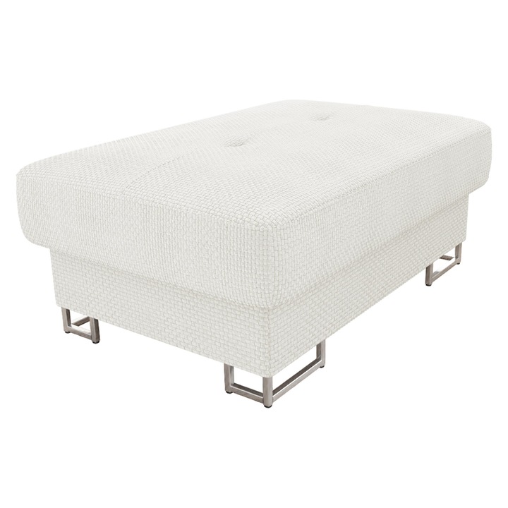 Taburet Alvin, MIRJAN24, creme deschis, 67x104x42 cm