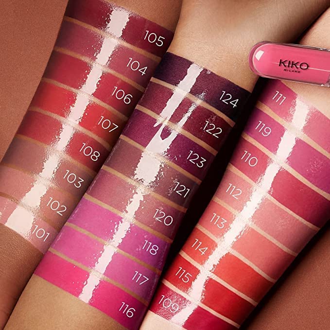 Ruj Unlimited Double Touch, Kiko Milano Unlimited Double Touch 103
